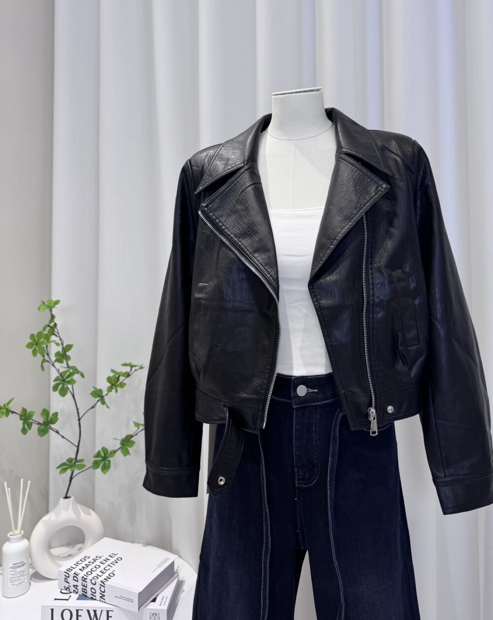 (現貨)自帶氣場皮革外套