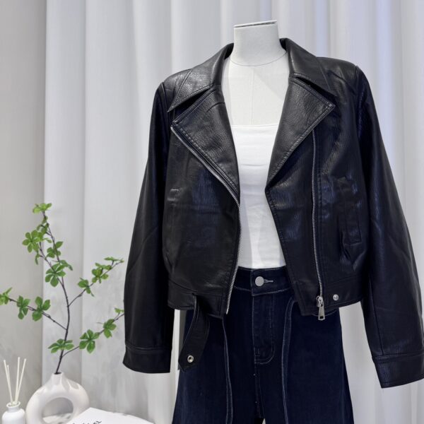 (現貨)自帶氣場皮革外套